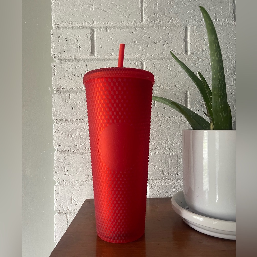 Starbucks Studded Tumbler 24oz Red